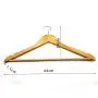 Wholesale manufacturer high quality wooden hanger,wooden clothes hanger for display