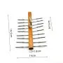 Amazon TOP selling High quality wooden scarf tie hooks belt hanger Amazon TOP selling High quality wooden scarf tie hooks belt hanger