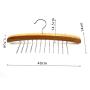 Amazon TOP selling High quality wooden scarf tie hooks belt hanger