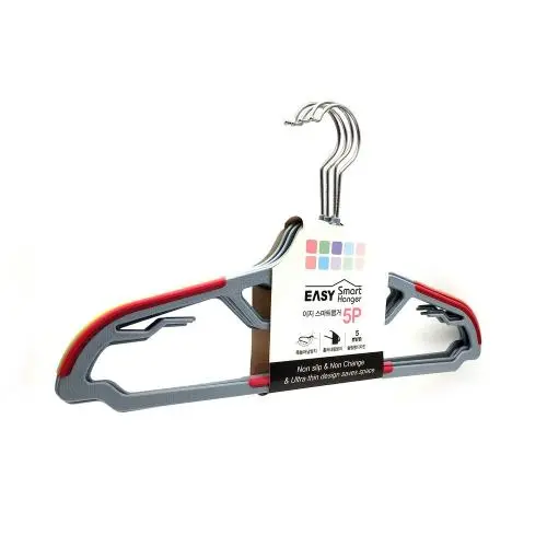 4pcs,Manufacturer ABS Plastic hanger,OEM plastic clothes hanger High Quality Dry Cloth plastic coat hanger for Garment 