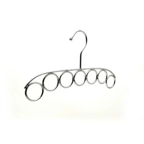 Chrome Metal Wire 3.5mm tie scarf hanger hanger stand hanger loop Chrome Metal Wire 3.5mm tie scarf hanger hanger stand hanger loop