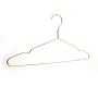 Good price high quality manufacturer selling rose Copper color metal wire 3.5mm heavy shirts hanger 