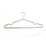 Good price high quality manufacturer selling rose Copper color twist metal wire 3.5mm shirts hanger Good price high quality manufacturer selling rose Copper color twist metal wire 3.5mm shirts hanger