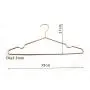 Good price high quality manufacturer selling rose Copper color twist metal wire 3.5mm shirts hanger 