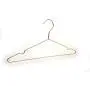 Good price high quality manufacturer selling rose gold color Heavy 3.5mm  metal wire shirts hanger 