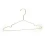 Good price high quality manufacturer selling rose gold color twist metal wire shirts hanger 