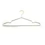 Good price high quality manufacturer selling rose gold color twist metal wire shirts hanger 