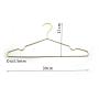 Good price high quality manufacturer selling rose gold color twist metal wire shirts hanger Good price high quality manufacturer selling rose gold color twist metal wire shirts hanger