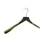 Speed hanger suit hanger wood luxury with velvet coated at two ends Speed hanger suit hanger wood luxury with velvet coated at two ends