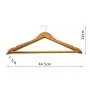 Wholesale manufacturer high quality wooden hanger,wooden clothes hanger for display Wholesale manufacturer high quality wooden hanger,wooden clothes hanger for display