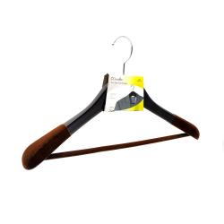 Custom Private Label Daily Life Wooden Hangers Suit Dress Coat Hotel Hangers for Men Women 