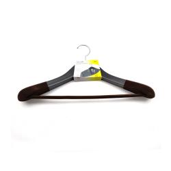 Custom Private Label Daily Life Wooden Hangers Suit Dress Coat Hotel Hangers for Men Women 