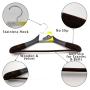 Custom Private Label Daily Life Wooden Hangers Suit Dress Coat Hotel Hangers for Men Women 