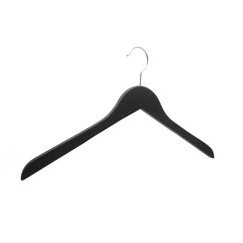 Brand Garment Usage Display Style Boutique Set of 3 Custom LOGO Wooden Hangers for clothes Wardrobe Brand Garment Usage Display Style Boutique Set of 3 Custom LOGO Wooden Hangers for clothes Wardrobe