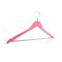 Speed hanger Pink WOODEN COAT HANGERS SUIT FOR GARMENT CLOTHES WARDROBE TROUSER NEW 