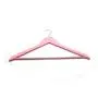 Speed hanger Pink WOODEN COAT HANGERS SUIT FOR GARMENT CLOTHES WARDROBE TROUSER NEW Speed hanger Pink WOODEN COAT HANGERS SUIT FOR GARMENT CLOTHES WARDROBE TROUSER NEW