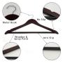 Personalized blouse shirt jeans pretty trouser wooden children wood cloth hanger for shop 