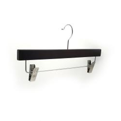 wooden hanger pants pants hangers with clamp pant trouser hangers 