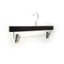 wooden hanger pants pants hangers with clamp pant trouser hangers 