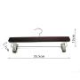 wooden hanger pants pants hangers with clamp pant trouser hangers 