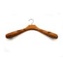 Custom cedar hanger wooden wardrobe hotel garment hanger,High Quality Coat hanger with widen Shoulder