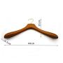 nonslip widen shoulder pant suit hanger adults wooden cloth hanger for wardrobe