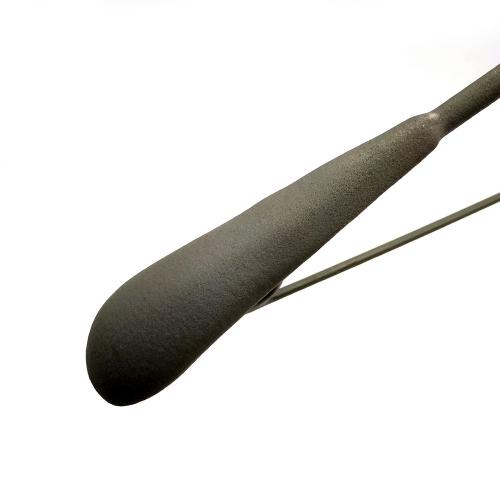Hot selling High end clothing store dipped plastic clothes hanger dry and wet metal coat hanger with sand surface feeling Hot selling High end clothing store dipped plastic clothes hanger dry and wet metal coat hanger with sand surface feeling