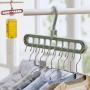 Clothes hanger organizer Sets Multi-port Support Metal Wire hanger Drying Racks Plastic Scarf cabide Storage Rack hangers for dormitory, students' hostel,Dormitories,Residence Hall, Hotel, Motel