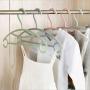 Clothes hanger organizer Multi-port Support baby coat hanger Drying Racks Plastic Scarf cabide Storage Rack hangers with curve plastic hanger  for dormitory, students' hostel,Dormitories,Residence Hall, Hotel, Motel