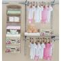 Pink Children Eco Nursery Closet Set 20-Pieces