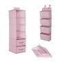 Children Complete Nursery Organization 12-Piece Set, Barely Pink