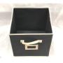 Non Woven Fabric Covered Cardboard Storage Boxes 