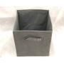 Promotional Design Set of 6 Foldable Storage Boxes Cubes, Nonwoven Fabric Cloth Organizer Basket Bin with Dual Handles, Beige