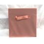 Cloth Organizer Boxes 16" x 10" x 12" inch Foldable Household Storage Blanket Linen Cube Bin with Lid,PVC Window,Handle