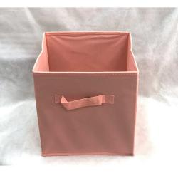 Cloth Organizer Boxes 16" x 10" x 12" inch Foldable Household Storage Blanket Linen Cube Bin with Lid,PVC Window,Handle