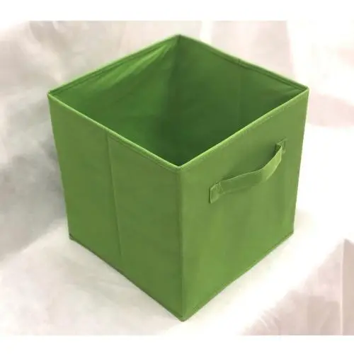 Living Room Decorative Non-Woven Polypropylene Stackable Durable Fabric Storage Cubes 