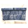 new customized LINEN storage bins portable fabric double foldable storage boxes with handle 