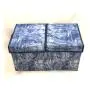 new customized LINEN storage bins portable fabric double foldable storage boxes with handle new customized LINEN storage bins portable fabric double foldable storage boxes with handle