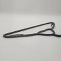 Zara Style T-shirt Hanger Fast Fashion Black Color Brand Plastic Coat Hanger, rubber anti-slipper