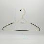 White Super Heavy Duty Plastic Hangers, Plastic Clothes Hangers Ideal for Everyday Use, Clothing Standard Hangers