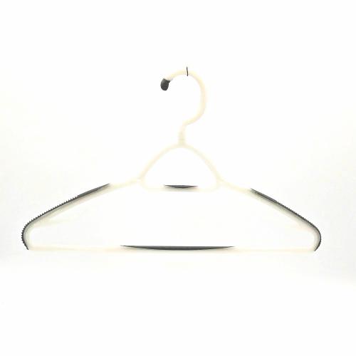 White Super Heavy Duty Plastic Hangers, Plastic Clothes Hangers Ideal for Everyday Use, Clothing Standard Hangers