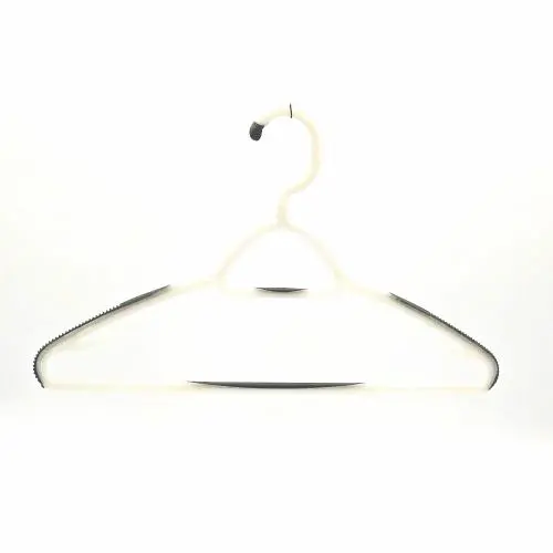 White Super Heavy Duty Plastic Hangers, Plastic Clothes Hangers Ideal for Everyday Use, Clothing Standard Hangers