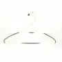 White Super Heavy Duty Plastic Hangers, Plastic Clothes Hangers Ideal for Everyday Use, Clothing Standard Hangers