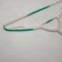 White Plastic Hangers for Clothes - Space Saving Notched Hangers - Durable and Slim - Shoulder Grooves