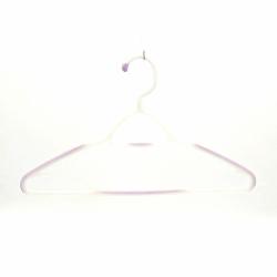 White Plastic Hangers, Plastic Clothes Hangers Ideal for Everyday Standard Use, Clothing Hangers