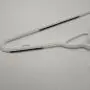 AmazonBasics Plastic Clothes Hanger with Non-Slip Pad