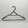 Standard Everyday White Plastic Hangers, Long Lasting Tubular Clothes Hangers, Value Clothing Hangers