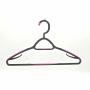 Standard Everyday White Plastic Hangers, Long Lasting Tubular Clothes Hangers, Value Clothing Hangers