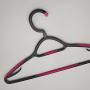 Standard Everyday White Plastic Hangers, Long Lasting Tubular Clothes Hangers, Value Clothing Hangers