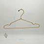 factory space saving metal rope hanger cloth braided cord wire clothes hanger